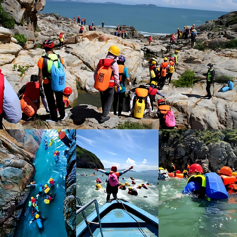 Sac Étanche 5L excursion dans l'eau