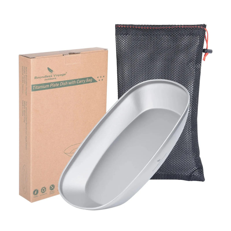 Assiette Creuse en Titane