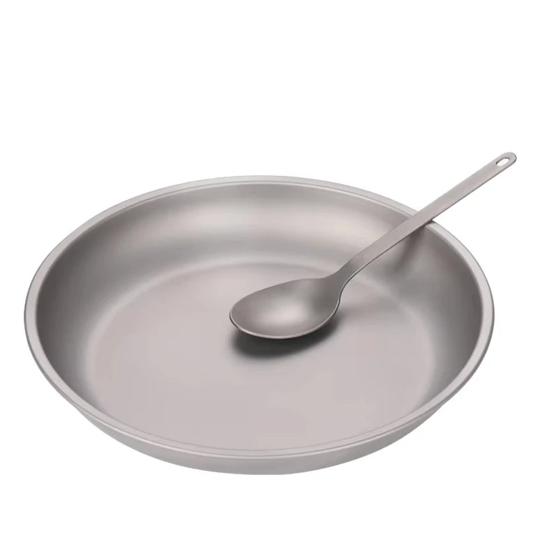 Assiette en Titane