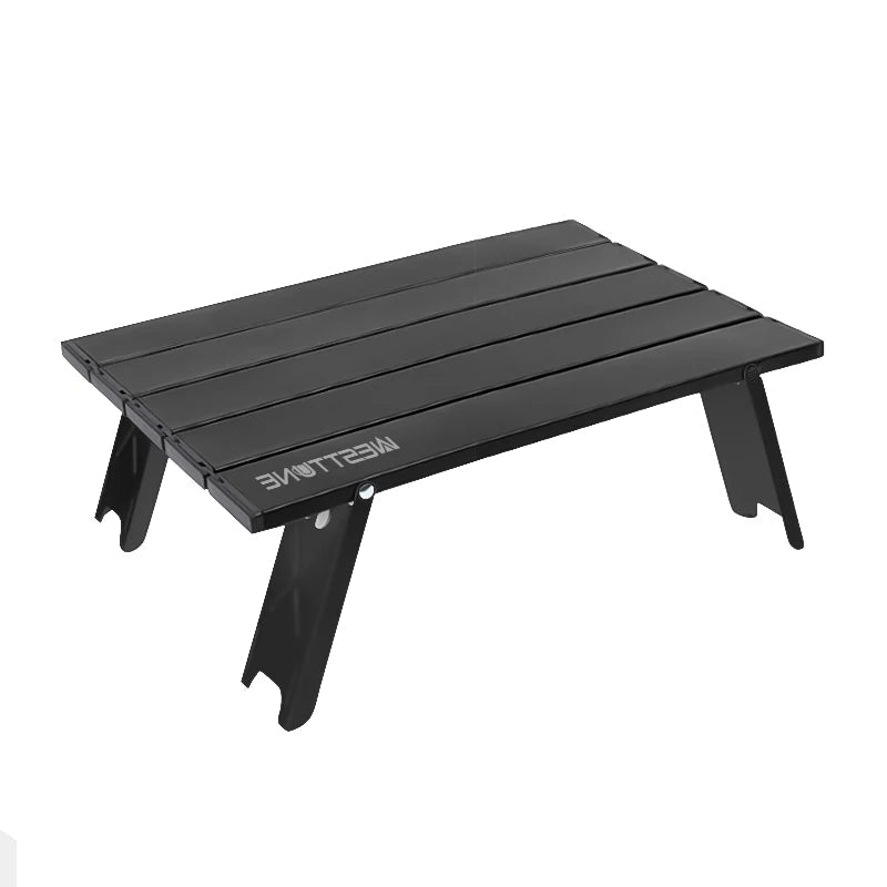 Table Basse Camping Pliante noir