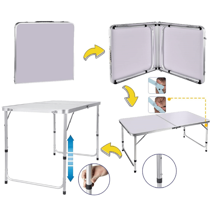 Table Camping Pliante montage