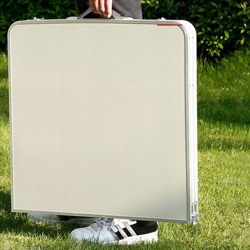 Table Camping Pliante transport plié avec poignée