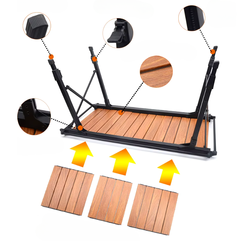 Table Haute Pliante détails