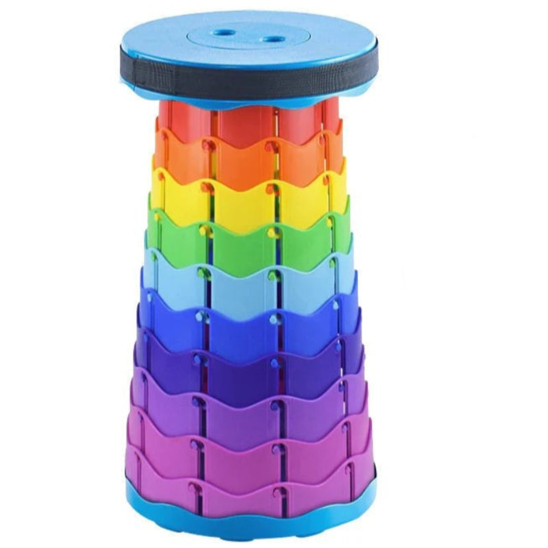 Tabouret Pliant Portable arc-en-ciel