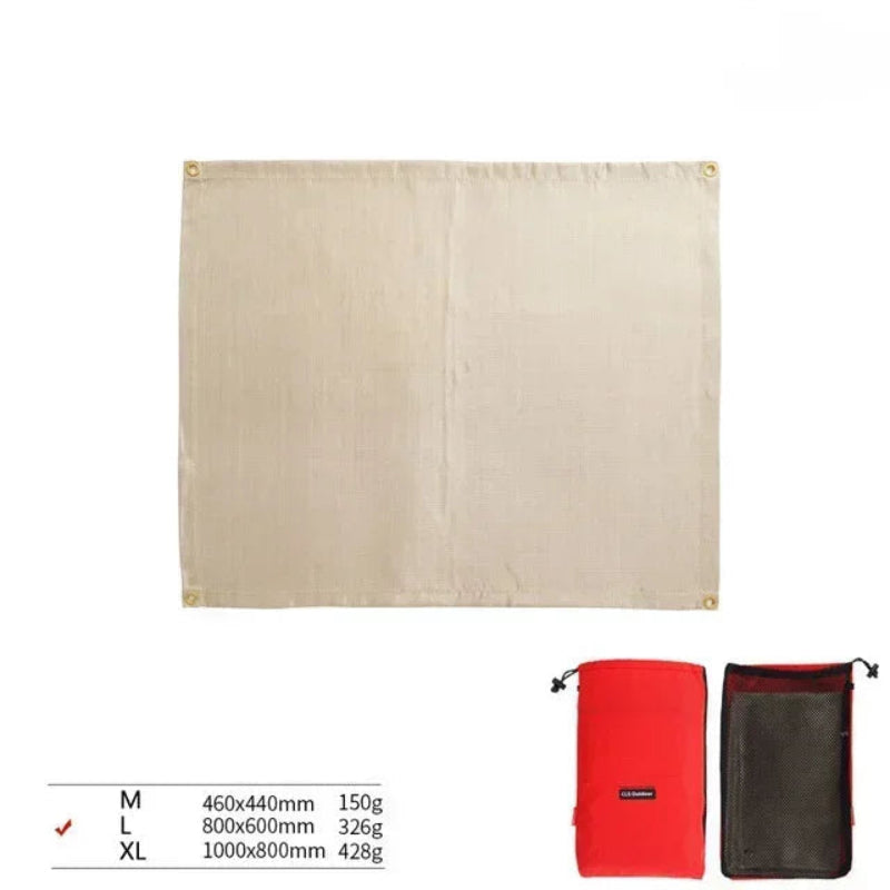 Tapis Ignifuge Barbecue mesures