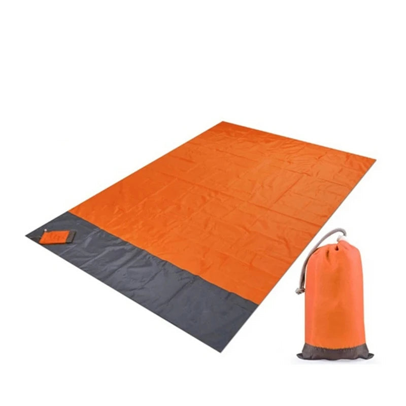 Tapis de Plage orange