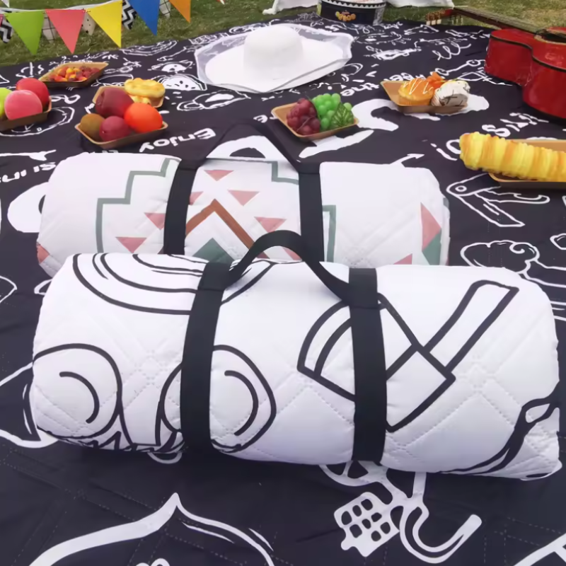 Tapis de Sol Camping Car coton