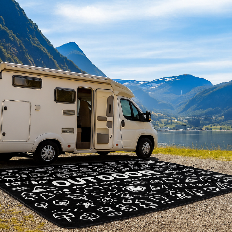 Tapis de Sol Camping Car pique nique