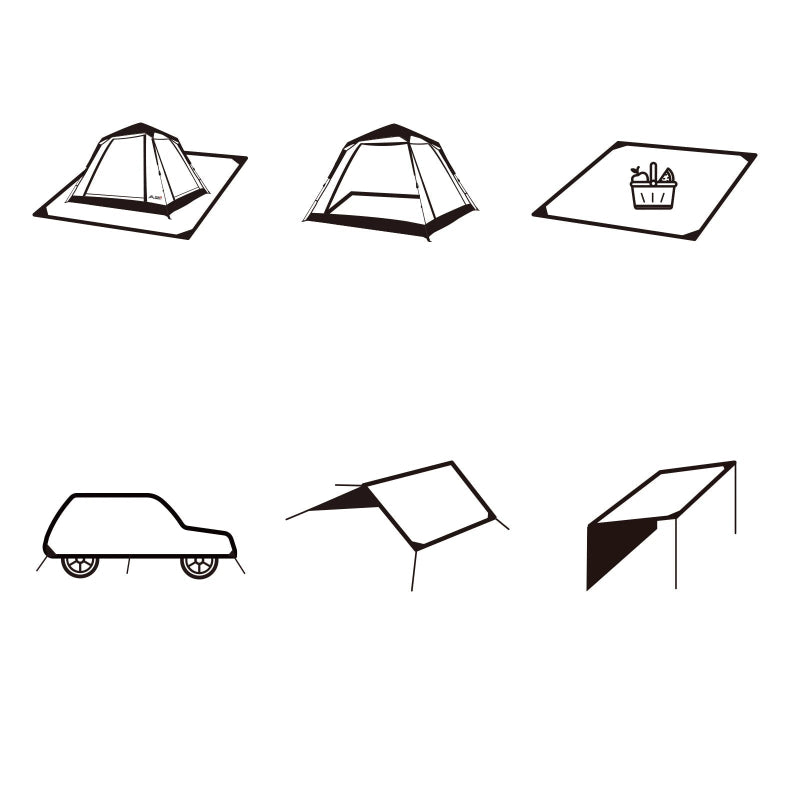 Tapis de Sol Tente multi usage