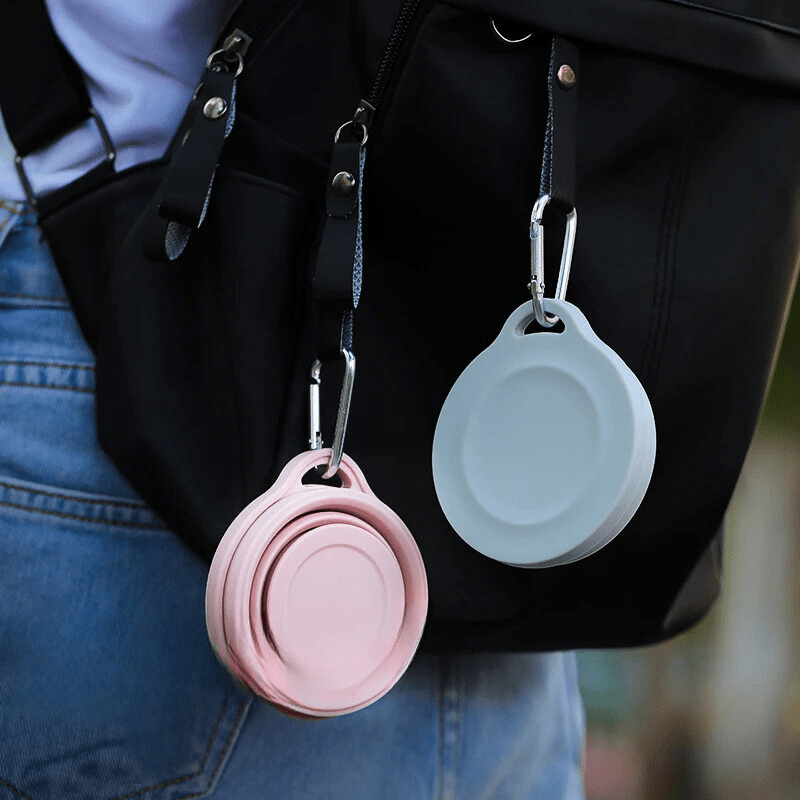 Tasse Pliable 180ml mousqueton sac à dos