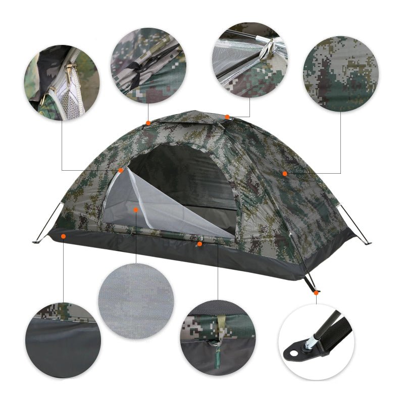 Tente 1 Place avantages