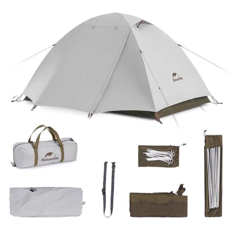 Tente Dôme Camping 2 - 3 Places kit