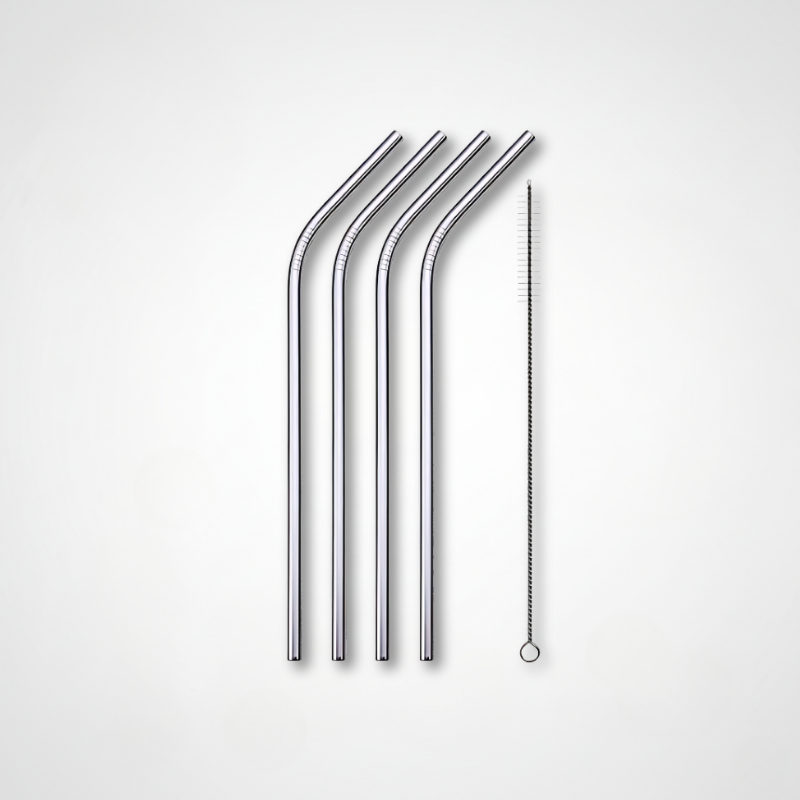 Pailles Inox Réutilisables