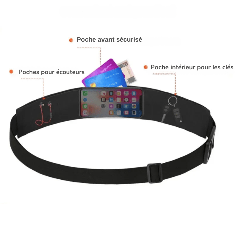 Ceinture Sacoche Compacte