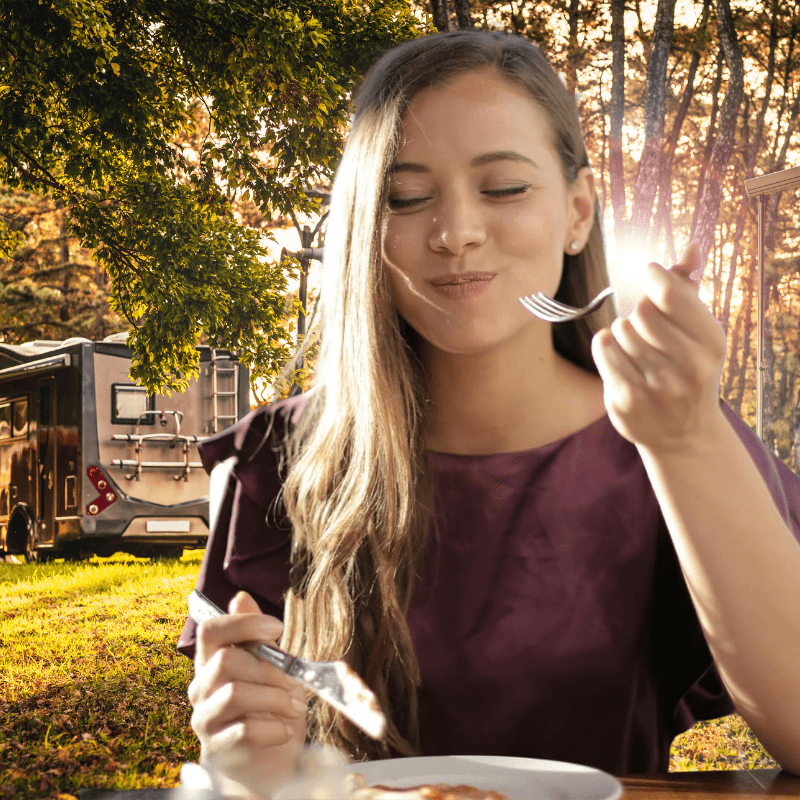 Couverts de Camping Inox