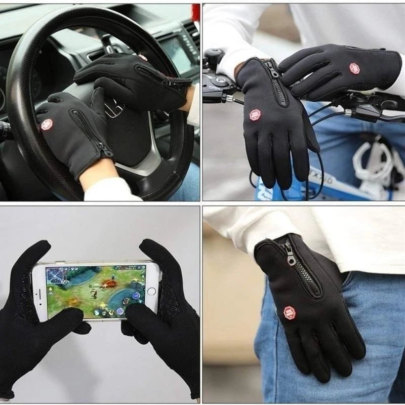 Gants Hiver Tactiles Anti - Dérapants