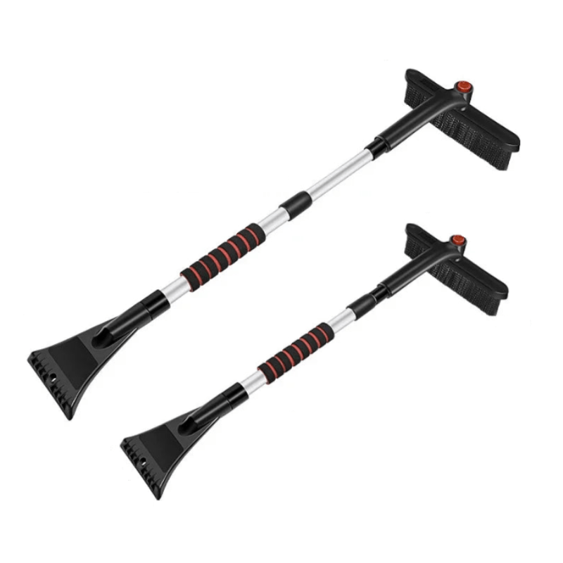 Grattoir à Glace 2 en 1 Extensible pour Camping - car