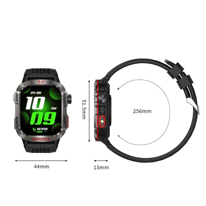 Montre Connectée 2 en 1 avec Lampe