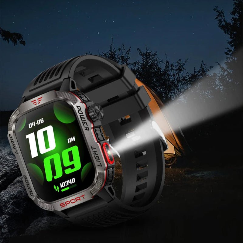 Montre Connectée 2 en 1 avec Lampe