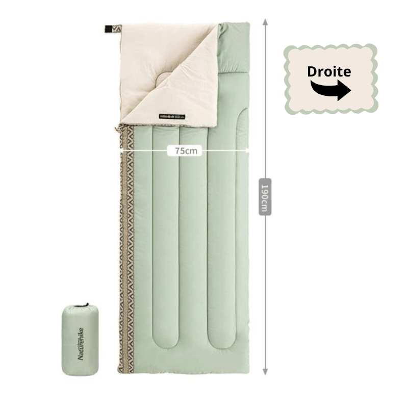 Sac de Couchage Bivouac Jumelable