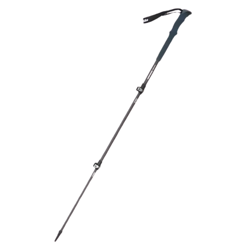 Bâton de Randonnée Télescopique en Aluminium gris