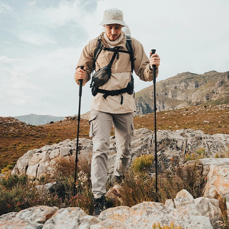 Bâton de Randonnée Télescopique en Aluminium randonnée