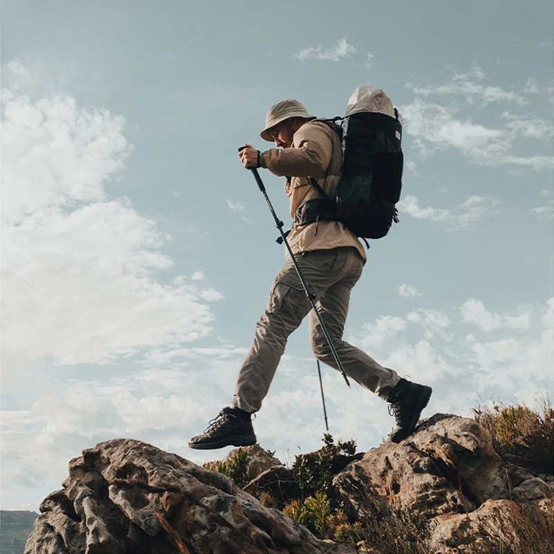 Bâton de Randonnée Télescopique en Aluminium trek