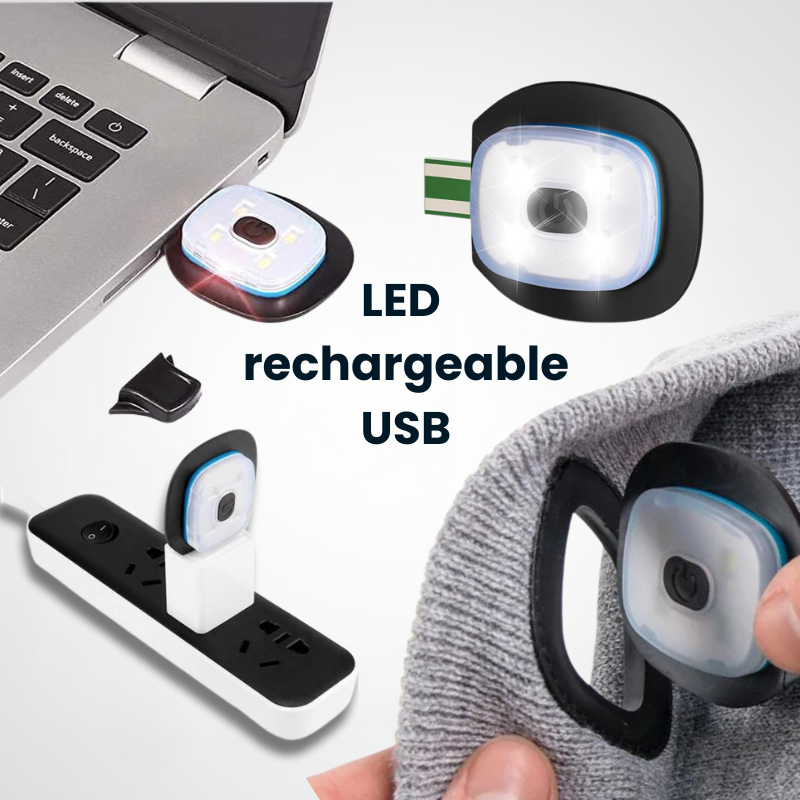 Rechargeable LED Beanie