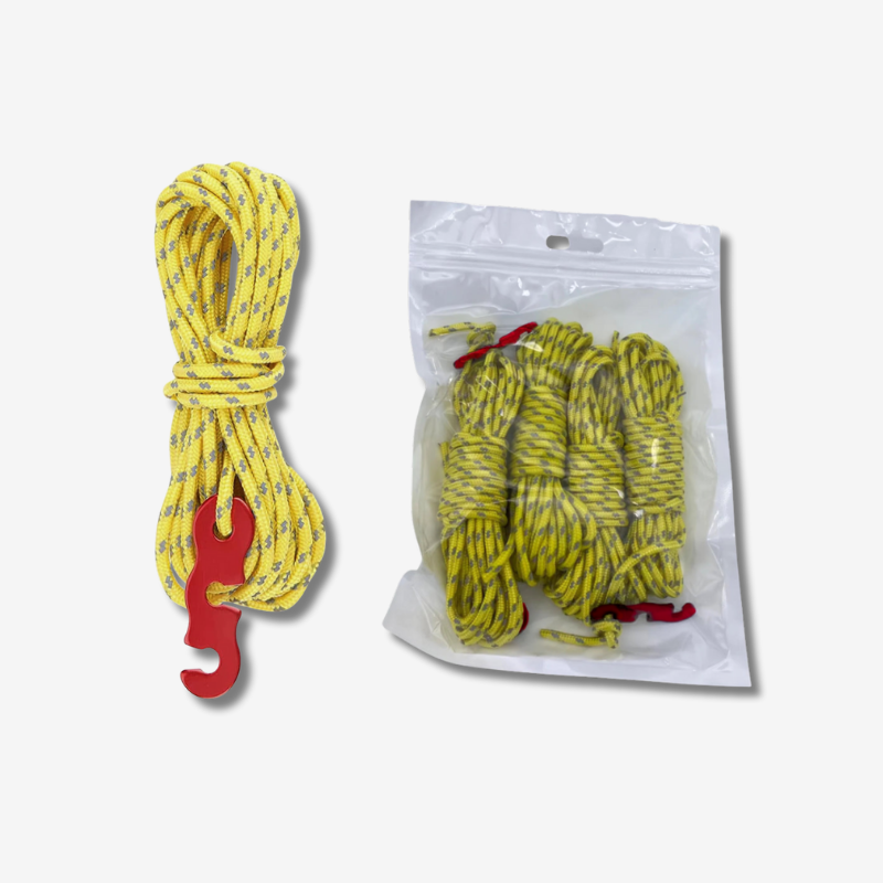 4 Cordes de Tente 4 Mètres