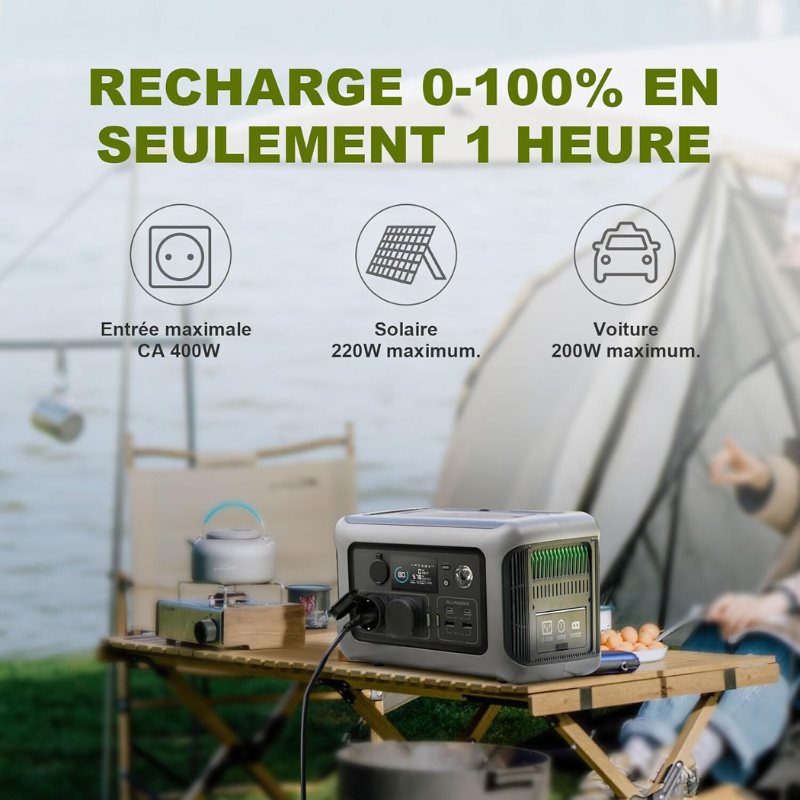 Centrale Électrique Portable Camping-Car