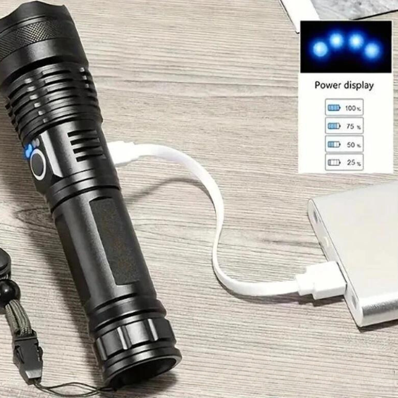 Lampe Torche Puissante Rechargeable