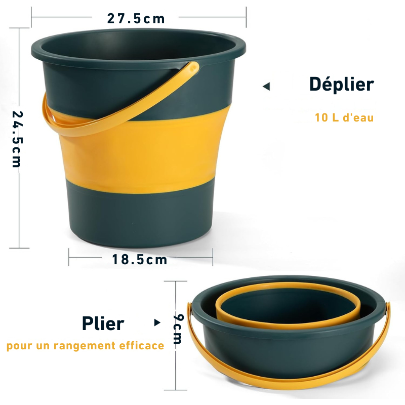 Seau Pliable 10L