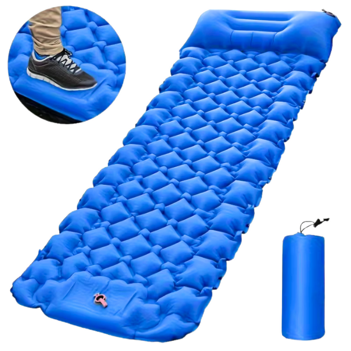 Matelas Isolation -22°C Matelas Auto-gonflant YourGEAR ISO 700 - Confort Thermique Camping 200x63x7cm Tapis De Sol Camping