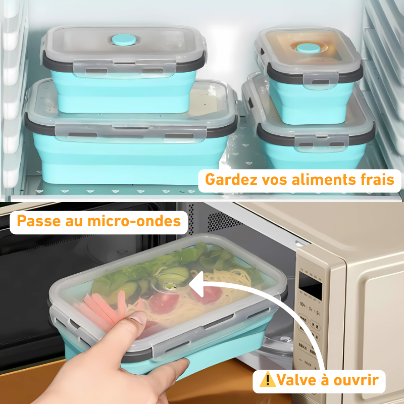 Boîtes Alimentaires Pliables