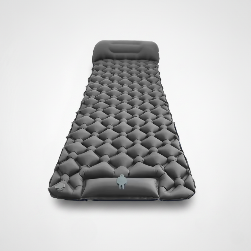 Matelas Gonflable 1 Personne avec Pompe Intégrée