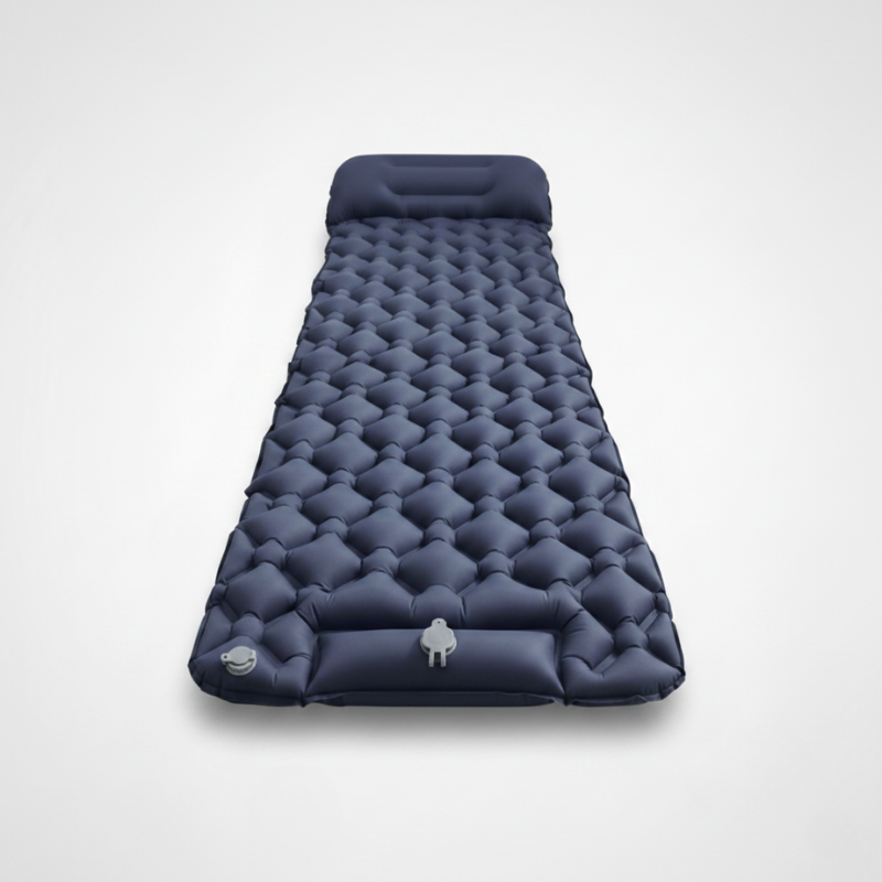 Matelas Gonflable 1 Personne avec Pompe Intégrée