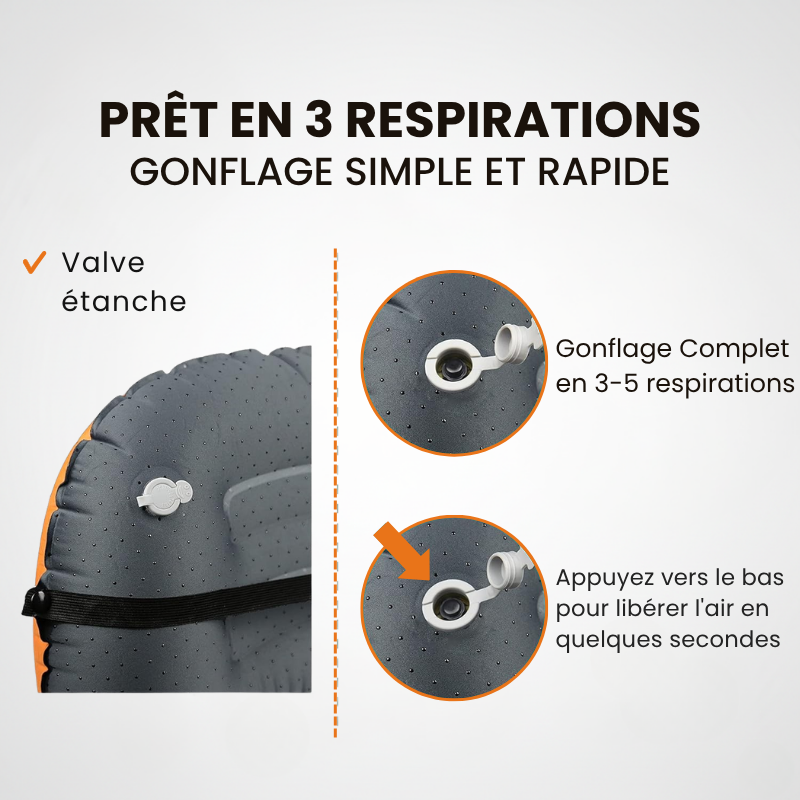 Oreiller Gonflable de Bivouac