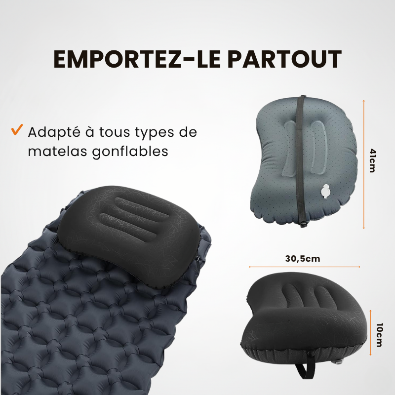 Oreiller Gonflable de Bivouac