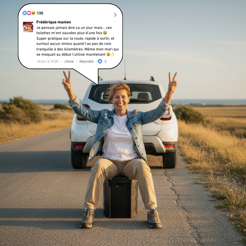 Toilettes Portables Pliables