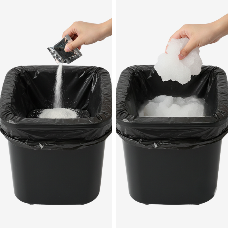 12 Sachets de Poudre Gélifiante pour Toilettes Portables