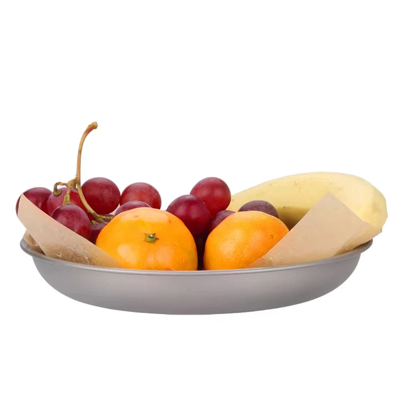 Assiette en Titane