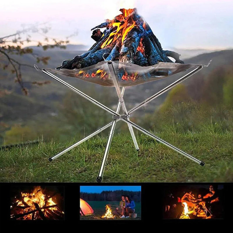 Brasero Pliable pour Feu de Bois