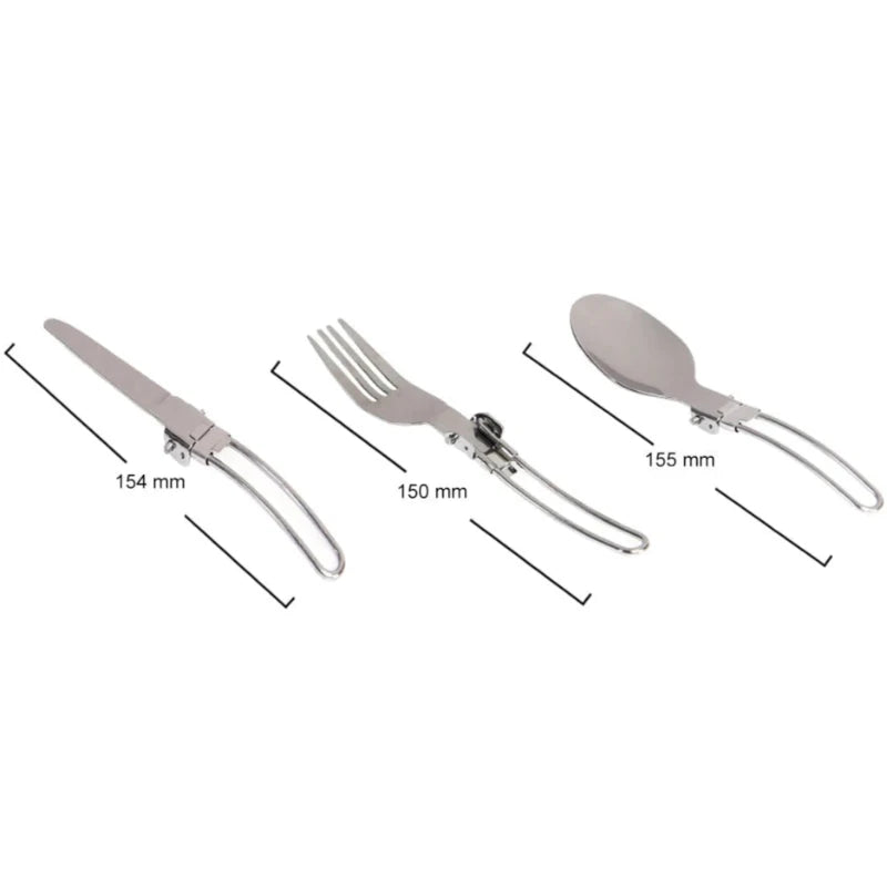 Couverts de Bivouac Inox