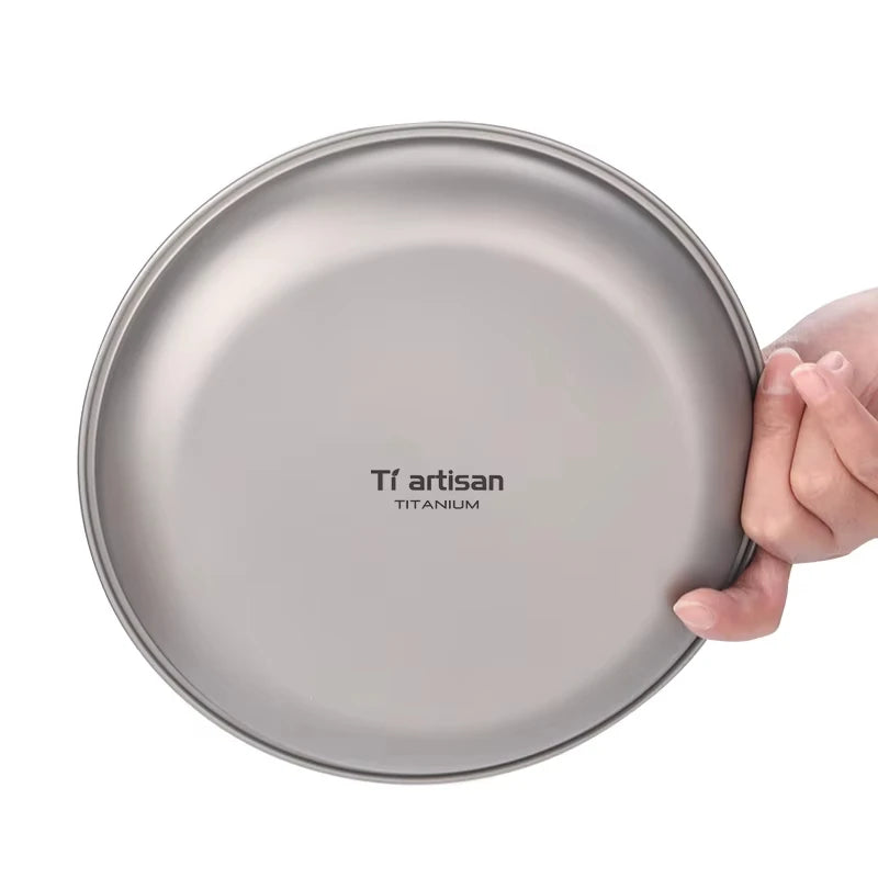 Assiette en Titane