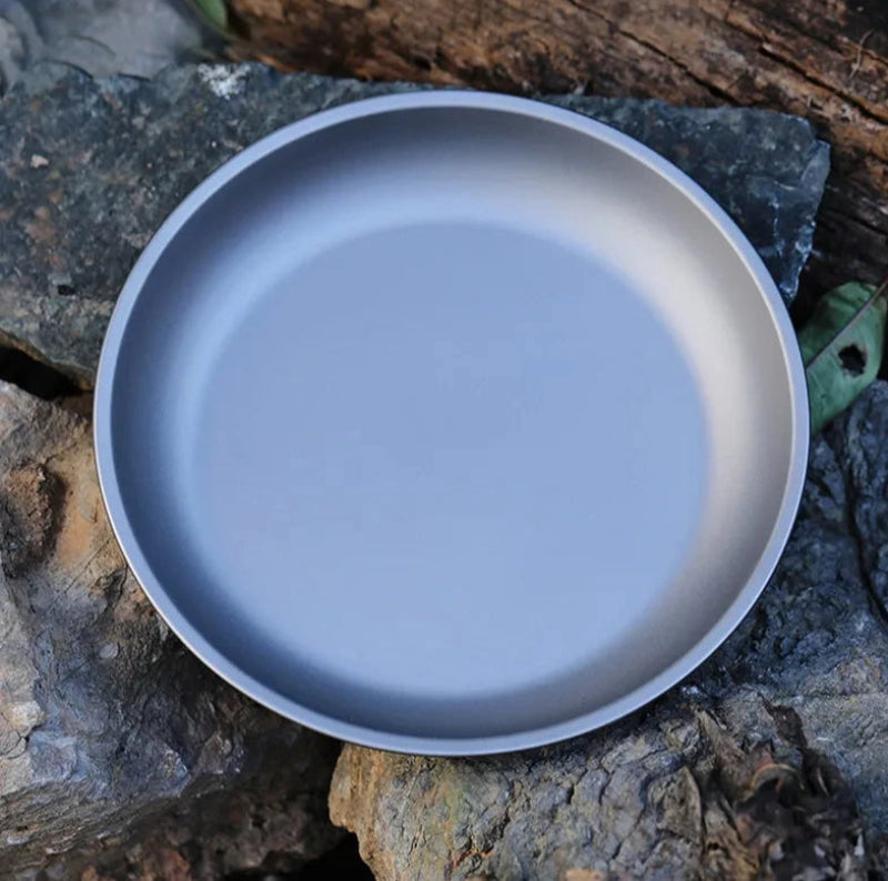 Assiette en Titane