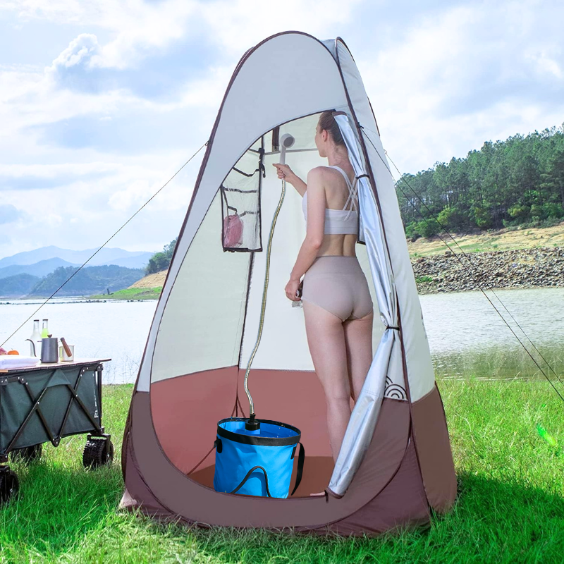 Sac à Eau Pliable 20L tente de douche