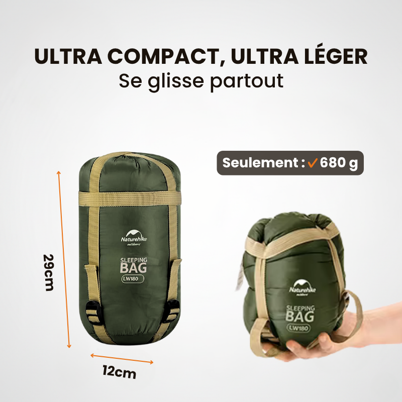 Sac de Couchage Ultra Léger 3 saisons