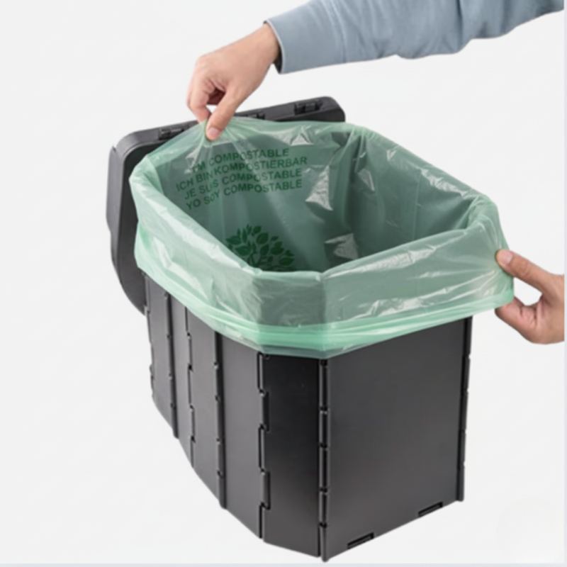 25 Sacs Poubelle Biodégradable 30L