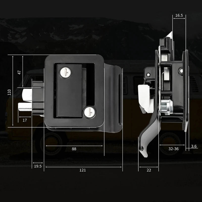 Serrure Double Sens Porte Entrée Camping-Car