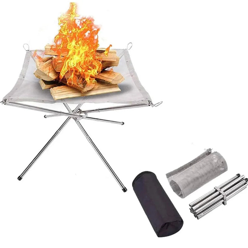 Brasero Pliable pour Feu de Bois